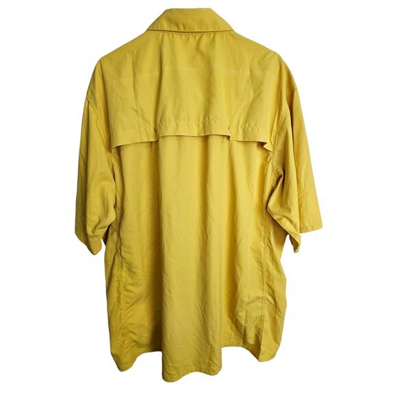 SIMMS Fishing Shirt SIMMS Guide Series Shirt Button Down Shirt Men 3XL Yellow - Picture 7 of 8